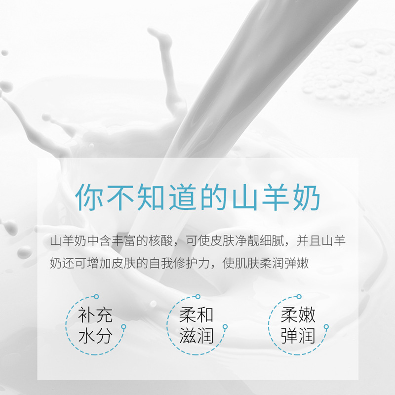 Yixiangyuan leche de cabra nicotinamida humectante loción corporal hidratante mejora la secedad loción corporal fabricantes al por mayor