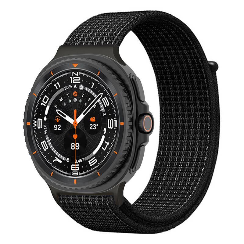适用三星watch8手表带Galaxy watch8Classic魔术贴回环式尼龙表带|undefined