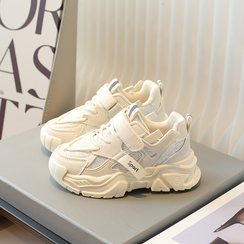 Girls' shoes Light and comfortable children's shoes Soft soled girls' sneakers Children's sneakers_voghion.com