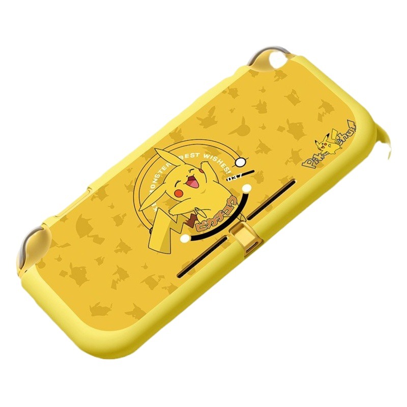 Nintendo switch Lite máquina de juego de alivio Pikachu Mario funda protectora TPU half Pack Soft case