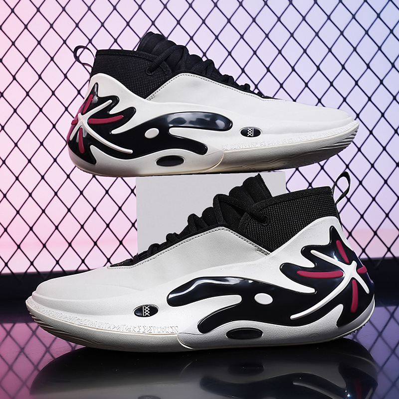 Zapatos de baloncesto de alta calidad de alta resistencia sonora masculina 11 rebote zapatos deportivos para niños amortiguadores zapatos de baloncesto de mujer de combate real