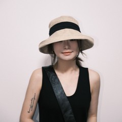 漁師の帽子の女性の 2025 新しい夏薄い大きなつばの帽子顔を小さくする日焼け止め帽子屋外通気性日よけ帽子