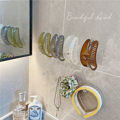 *漂亮的小姨媽* ins鯊魚夾髮飾展示架學生宿舍掛鈎發箍發圈收納架