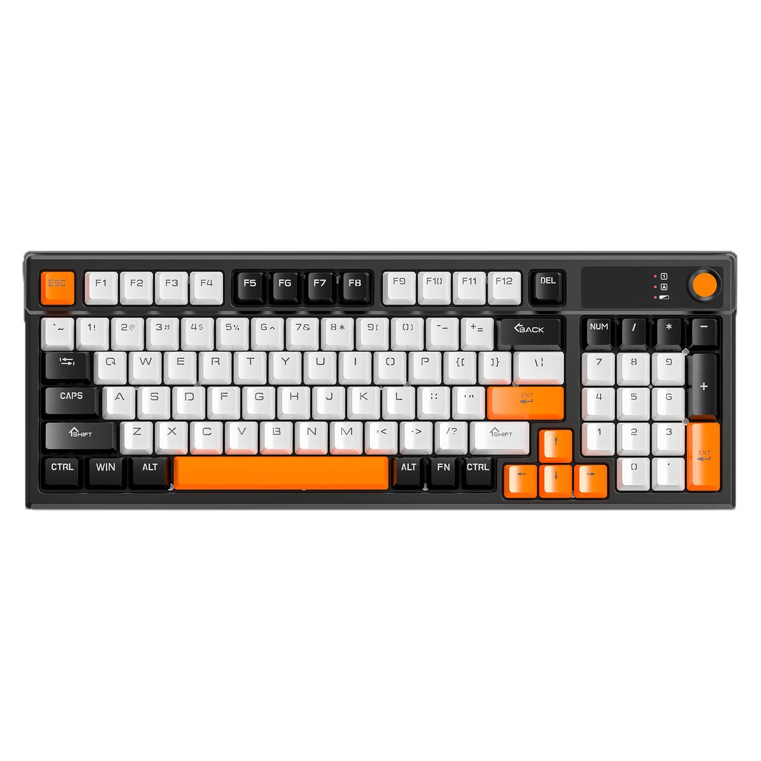 MK95 teclado mecánico de tres modos personalizado 98 matriz de juegos de deportes electrónicos teclado de oficina completa tecla intercambiable en caliente