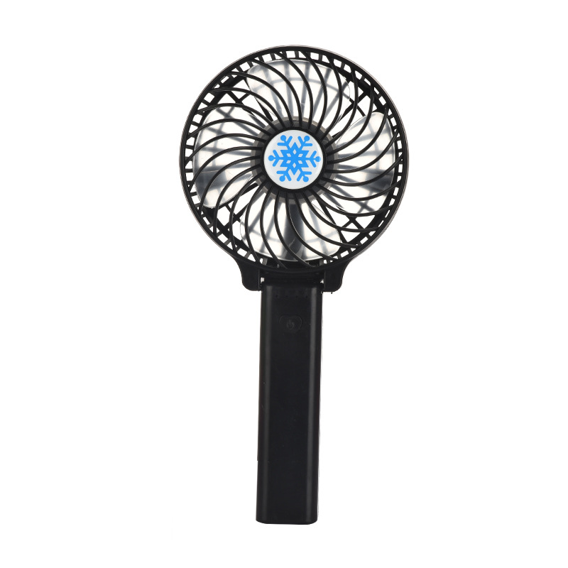 Ventilador plegable portátil transfronterizo de larga duración al aire libre portátil USB cargar silencioso pequeño ventilador portátil al por mayor