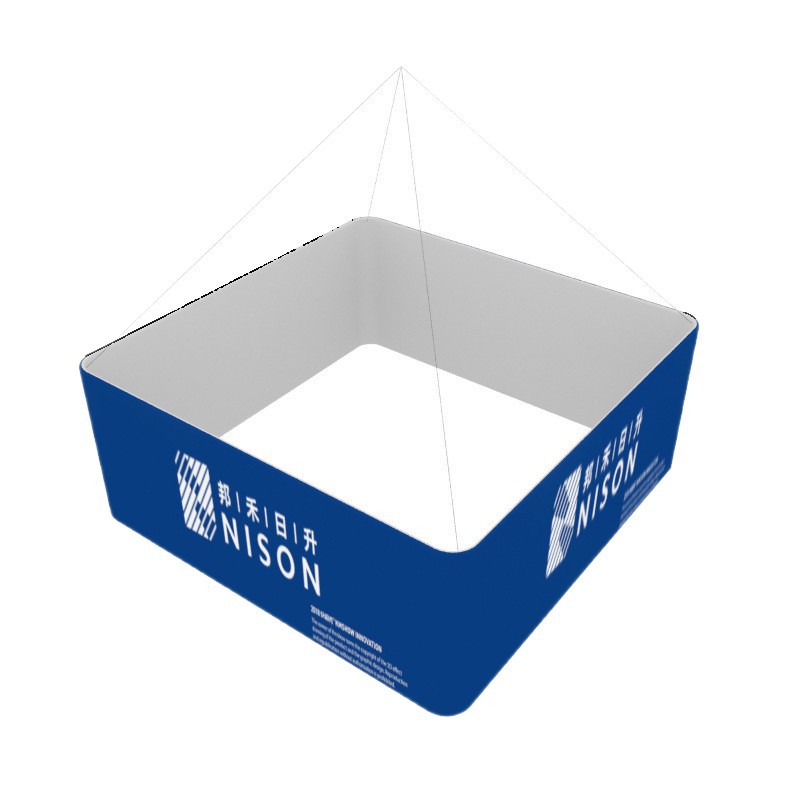 Fábrica al por mayor vertical anillo de suspensión rápida exhibición rápida cortina Show Show Show Show stand reclutamiento showstand cartel portátil fácil de construir image 6