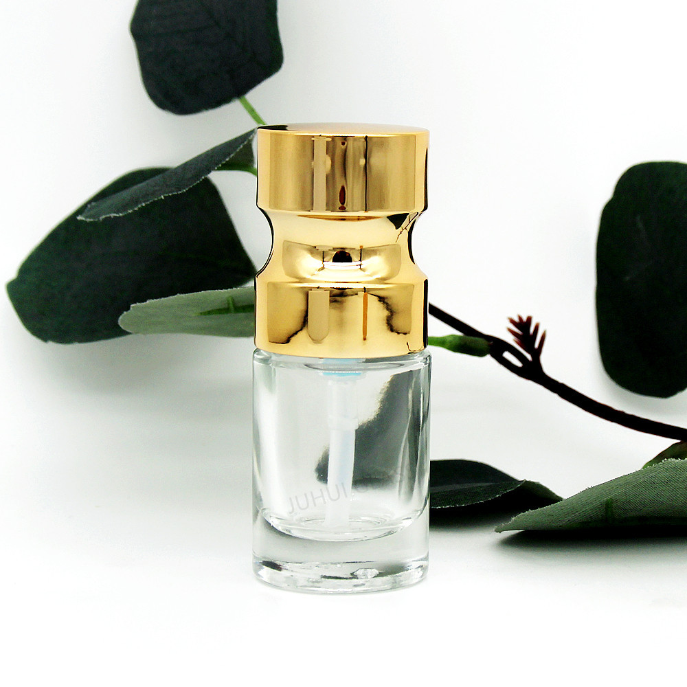 现货10ml乳液小分装瓶便携式粉底液玻璃瓶化妆品包装旅行分装小瓶