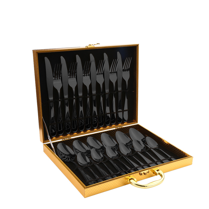 블랙 [24 장] 골드 박스