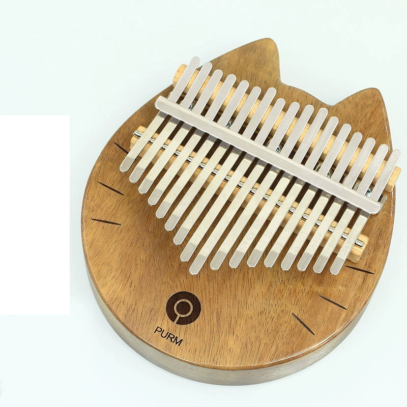 PURM Thumb Kalinbaqin 17 тон пальцевое пианино для начинающих Kalimba музыкальный инструмент