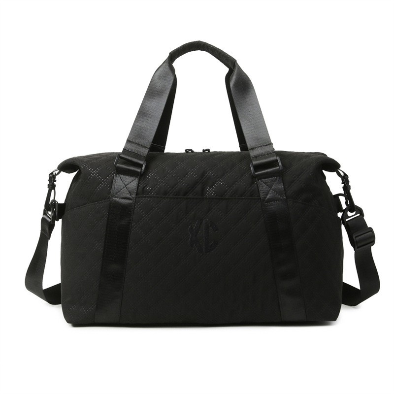 Fábrica al por mayor 2024 nuevo Oxford tela bolsa de viaje rombo moda color sólido gran capacidad húmeda y seca separación bolsa de embarque