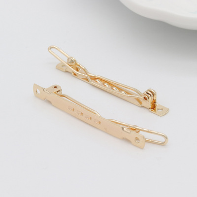 DIY Accessories Zhongxing new pattern routine parts Hairpin Frog clip 14k Headdress parts