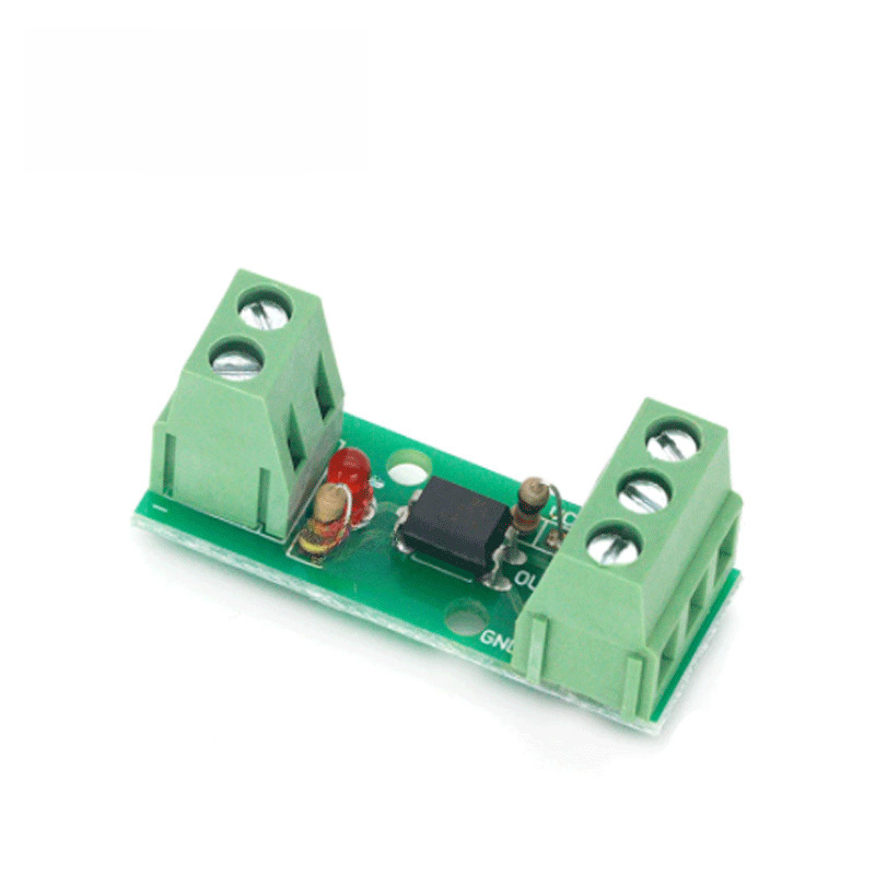 1-way optocoupler isolation module/EL817/PC817/photoelectric isolator/optical coupler/Card Guide rail bracket