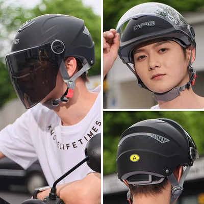 DFG3C certification electric car helmet Motosiklet kaskı (dəbilqə)