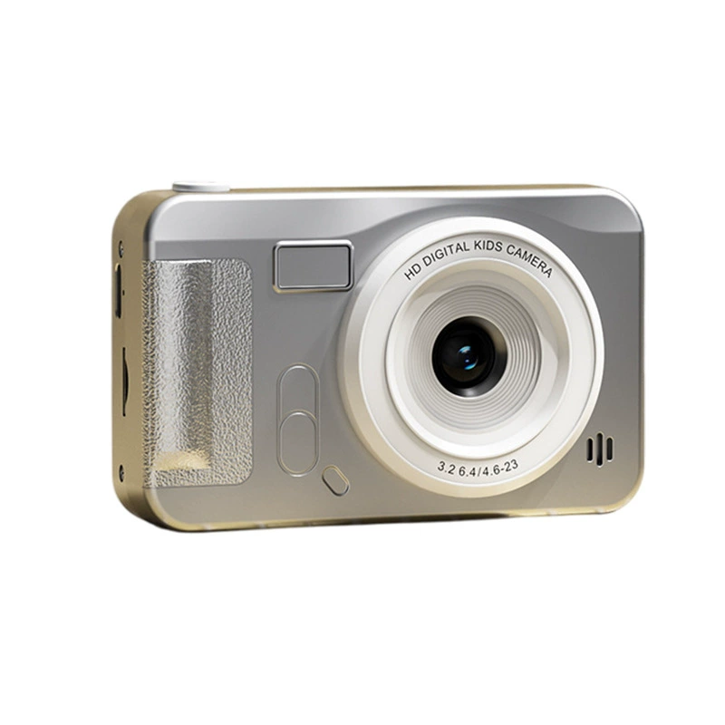 Retro atmospheric digital camera for students, digital cards