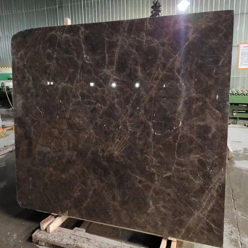 Deep Mesh Light Mesh Brown Marble Bathroom Countertop Wall Surface Floor Marble Slab Natural Stone Deep Mesh Light Mesh Brown Marble Bathroom Countertop Wall Surface Floor Marble Slab Natural Stone