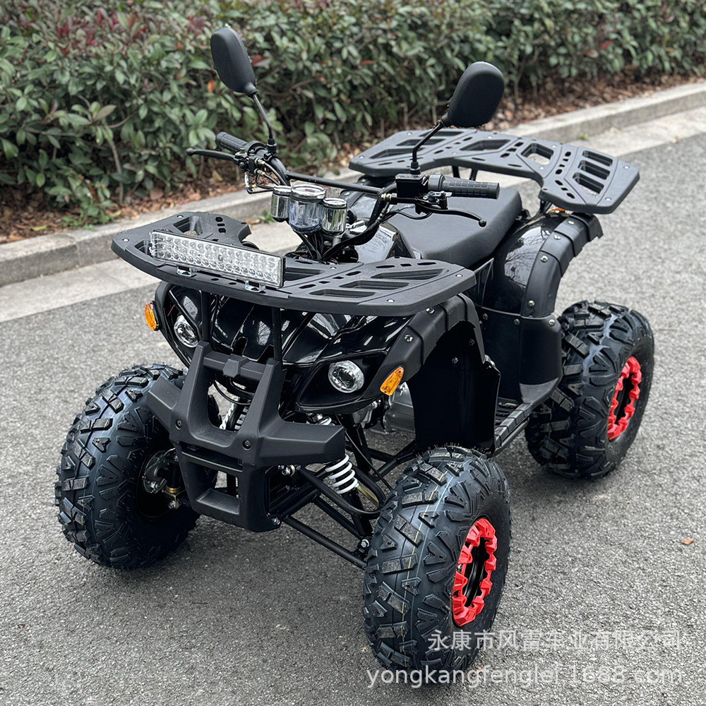 Cuatrimoto ATV Todoterreno de Hierro y Plástico con Inicio Eléctrico y Transmisión Automática