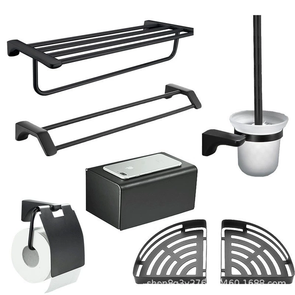 [Matte Black]-Five-piece set