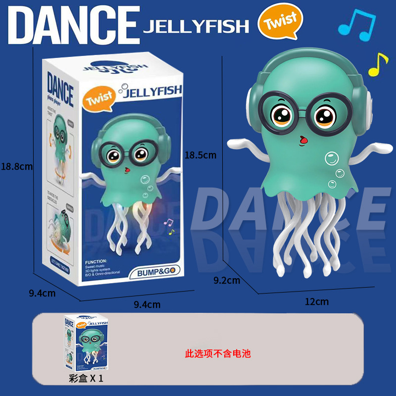 Danza mágica transfronteriza pulpo calamar eléctrico escape con inducción para evitar obstáculos pulpo niños descompresión juguetes de pesca