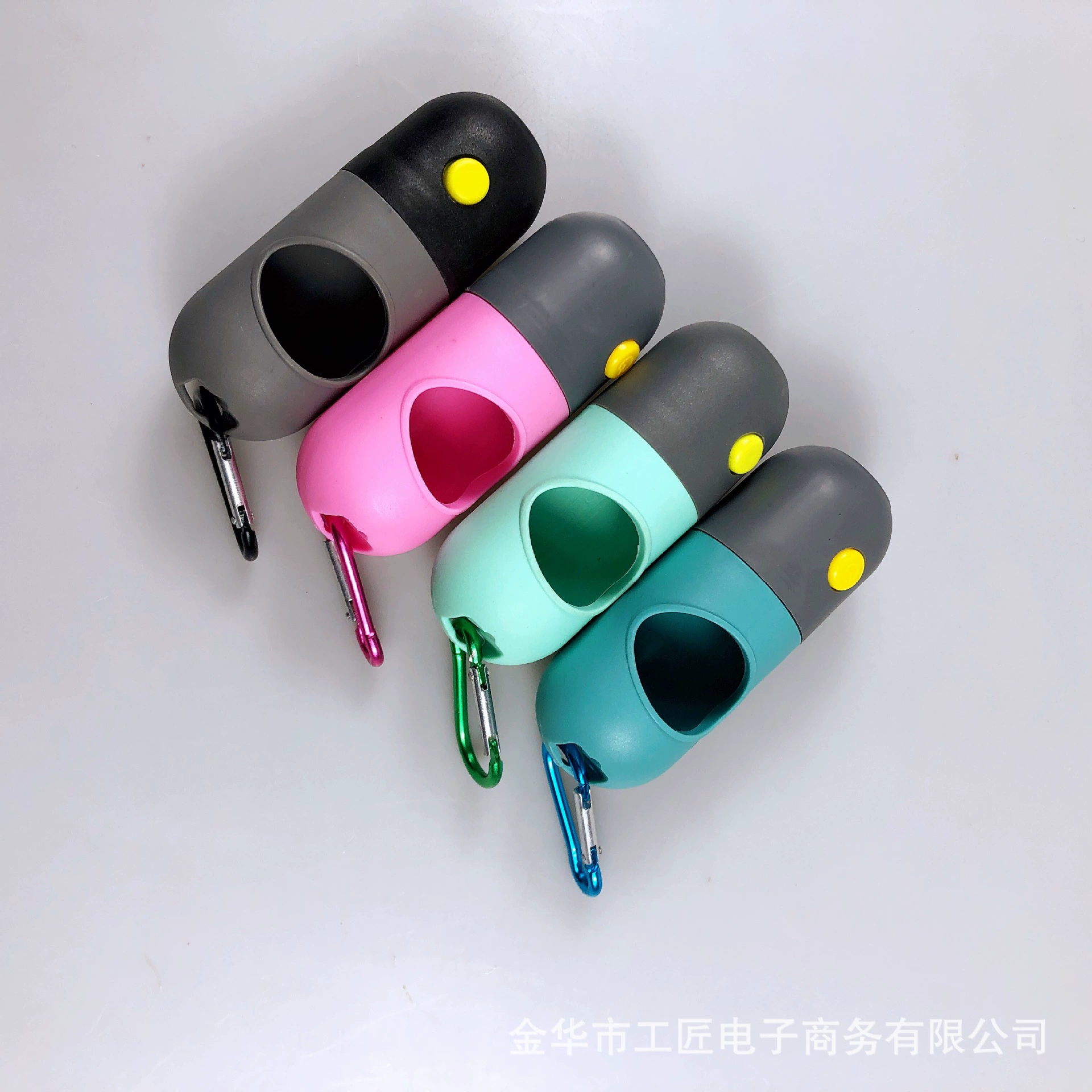 Новый Pet Туалет Picker Pill Диспенсер со светодиодной подсветкой Портативный Pet Мешок для мусора Диспенсер