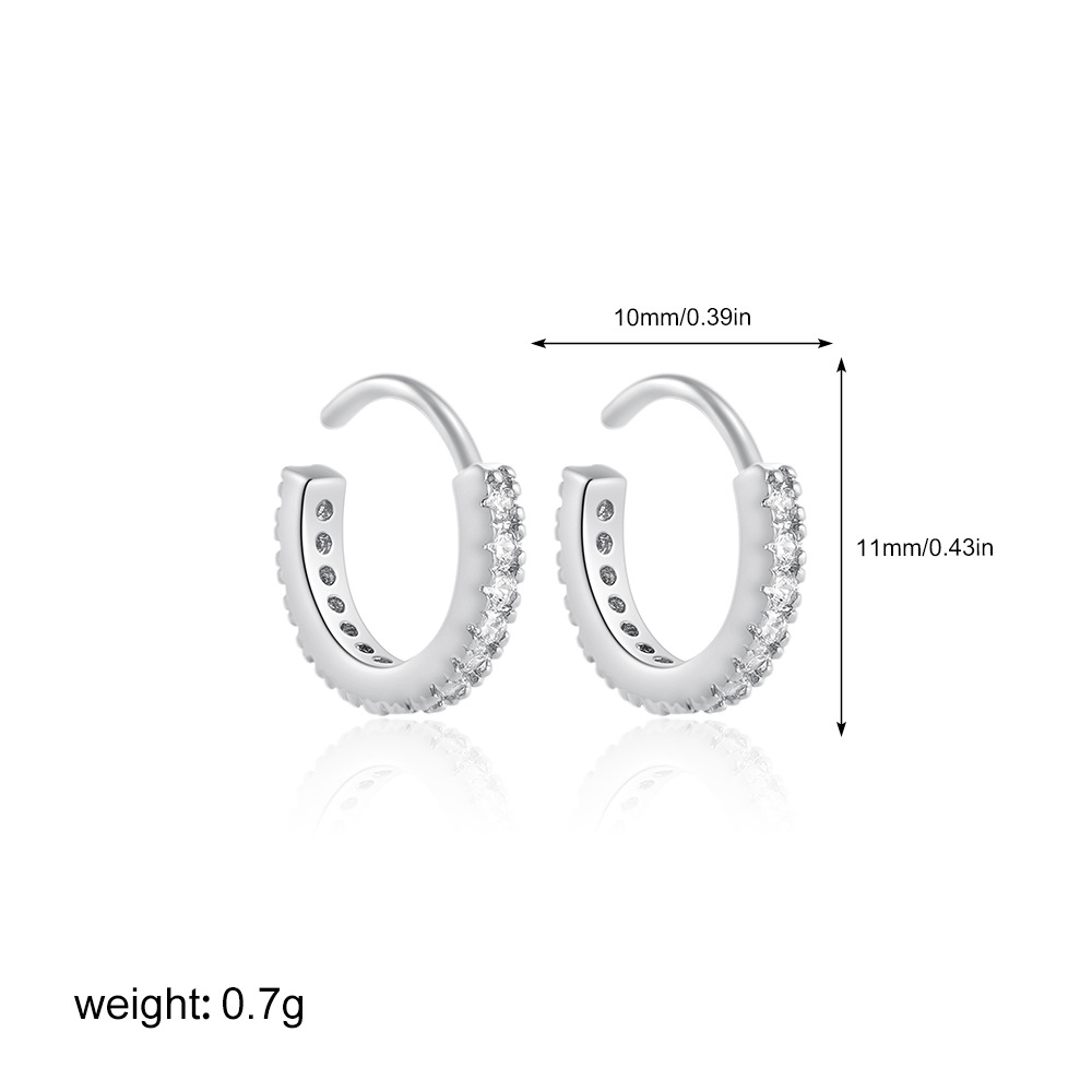 2g Weight 201 Stainless Steel Ear Needle Material Ear Studs Classification 1 Piece Quantity Casual, Daily Occasion Copper Material Star, Moon, Heart Shape Pattern All Seasons Season Women's Gender Plating Design Elegant, Simple Style Style 1 Piece Elegant Simple Style Star Moon Heart Shape Plating Copper Ear Studs 39