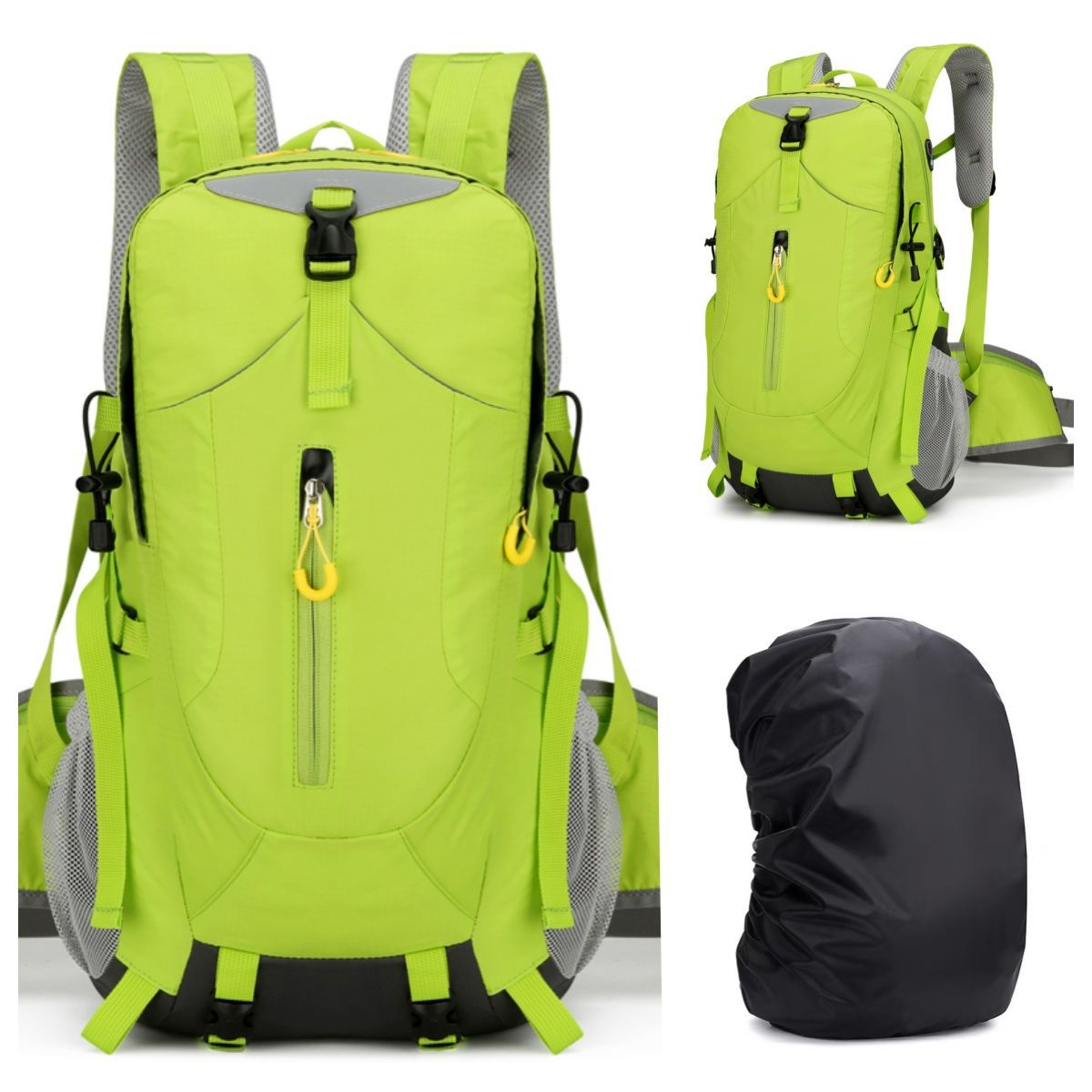Outdoor Travel 35L Large Capacity Mountaineering Bag Sports School Bag Backpack Men and Women Lightweight Backpack Tu Yutian