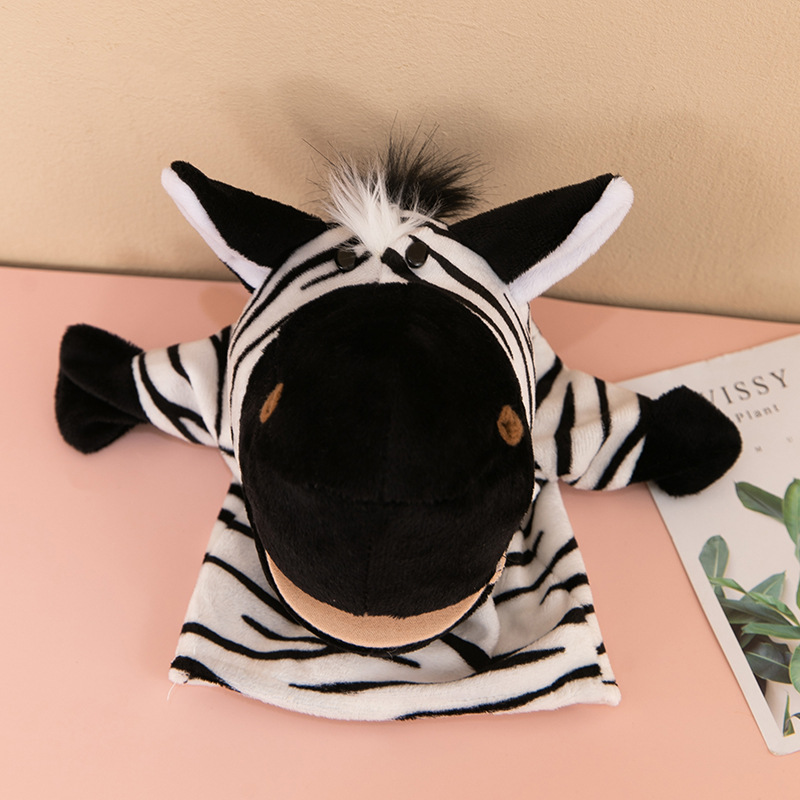 Marionetas de mano para animales de peluche con boca móvil – para jardín de infantes, venta en Amazon transfronterizo. image 29