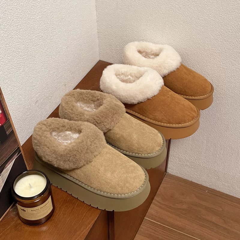 Winter low keep warm universal boots, shoes, 2024 years