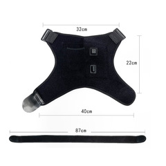 Cross-border UBS mugwort electric heating shoulder pad physiotherapy electric heating shoulder pad charging hot compress shoulder joint shoulder pad