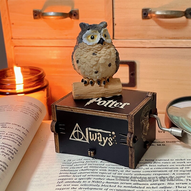 If You'Re Bored, Give Them a Harry Potter Hand-Cranked Music Box! a Creative Mini Music Box Birthday Gift If You'Re Bored, Give Them a Harry Potter Hand-Cranked Music Box! a Creative Mini Music Box Birthday Gift