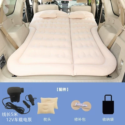 Vehicle-mounted inflatable bed Bed Crv Inflatable Bed Off-Road - trunk-dedicated-suv-honeycomb-rice-with-5m-pump