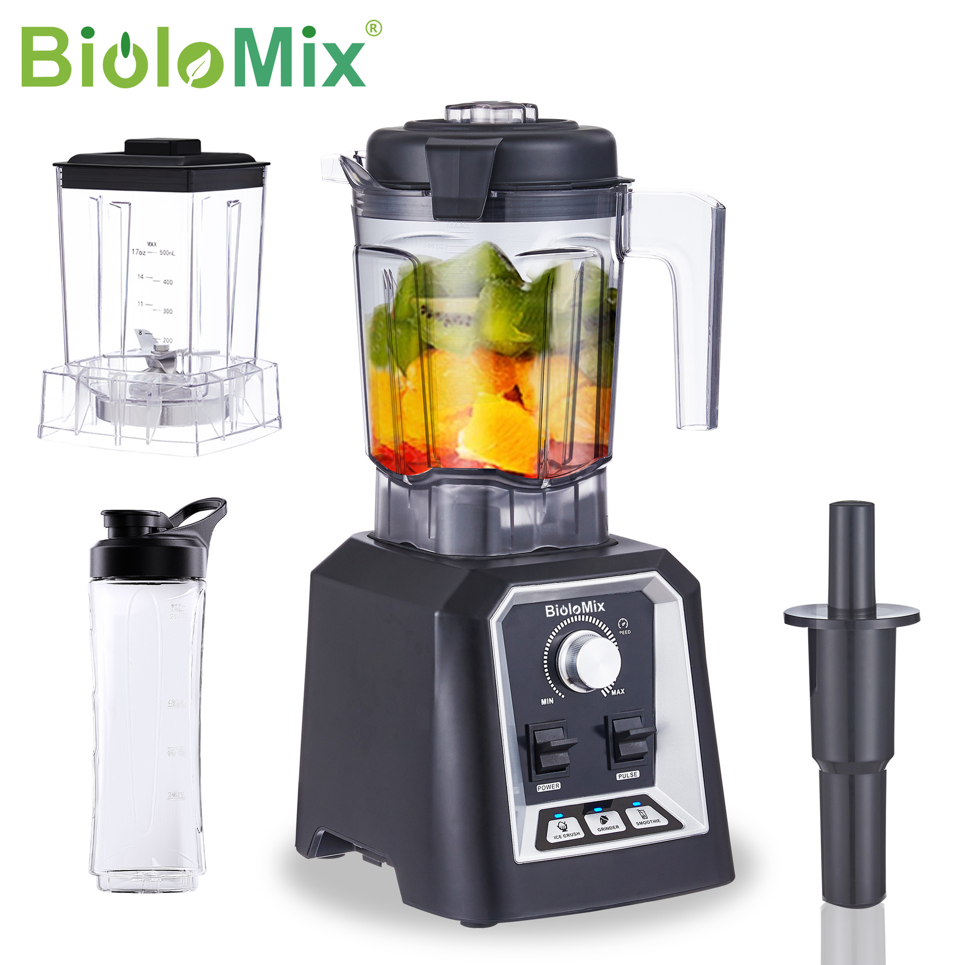 Mezcladora inteligente de comercio exterior transfronterizo gran capacidad alta potencia alta velocidad rompe paredes máquina de jugo máquina de cocina Blender