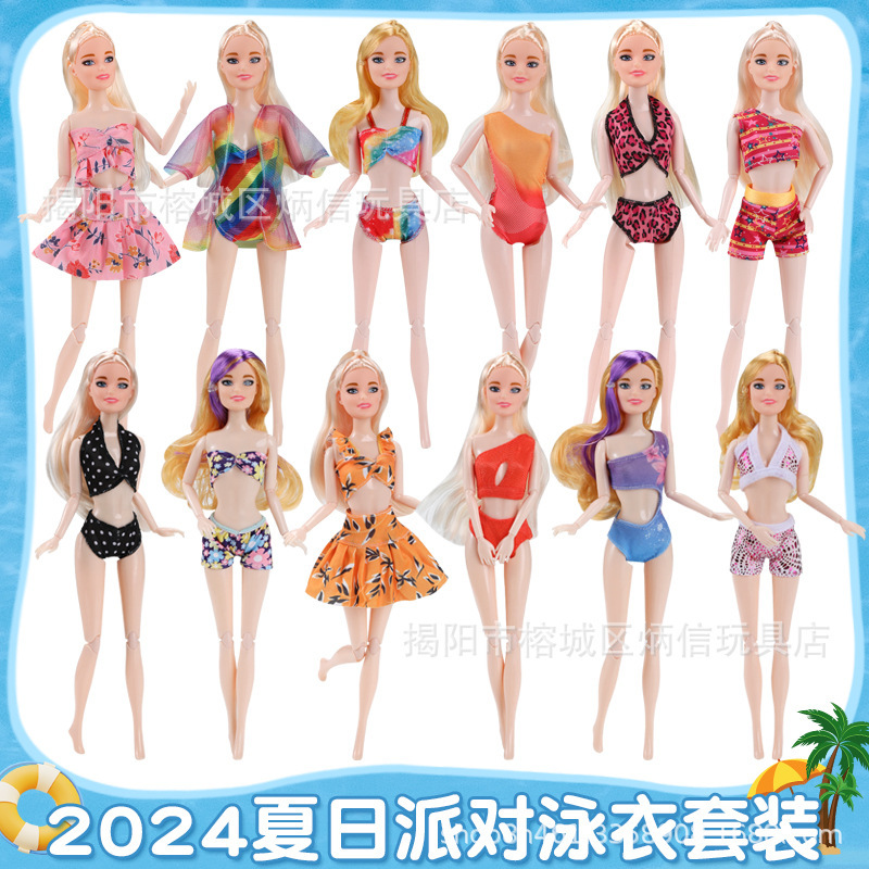 14.0inch Cm Babi Doll Summer Beach Party Dress up Bikini Swimsuit Toys Dress Clothes 14.0inch Cm Babi Doll Summer Beach Party Dress up Bikini Swimsuit Toys Dress Clothes