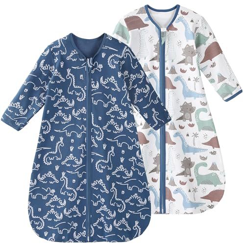 Saco de dormir para bebé Pijamas para recién nacidos de bebé todo en uno a prueba de golpes, manga larga a prueba de patadas, estilo explosivo transfronterizo de Amazon