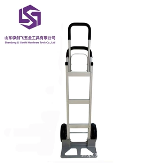 定制铝合金手推老虎车货物搬运两轮手拉车家用爬楼车行李车物流车