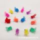 Mixed color floating water big eyes goldfish hot children fishing simulation TPR small goldfish baby bath toy