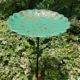 Cross-border explosions outdoor cuttings bird feeder bird bath garden courtyard decoration in stock Amazon hot iron