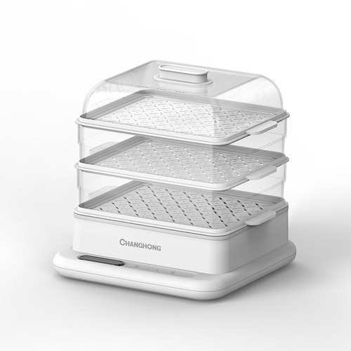 Changhong Electric Steamer Home Use All-in-One Multi-Function Electric Steamer Stainless Steel Smart Multi-Layer Three-Layer Large Capacity Steam Pot