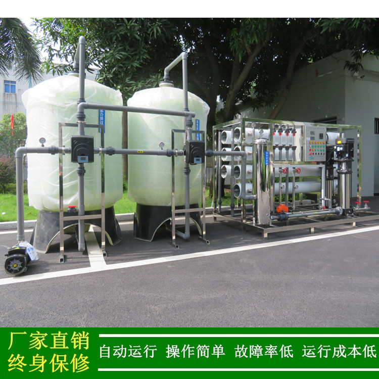 供应双级反渗透设备6T/H二级RO反渗透纯净水设备双级反渗透水处理
