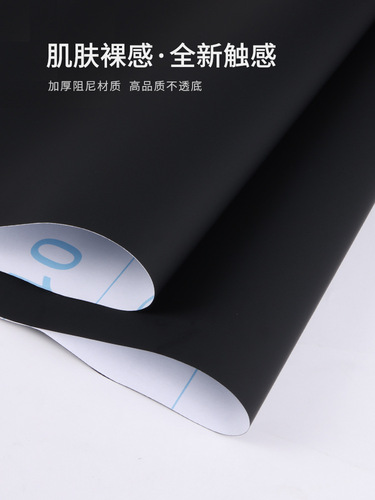 Black desktop stickers refurbished self-adhesive wallpaper waterproof computer desk stickers dormitory desk table skin-sensitive film