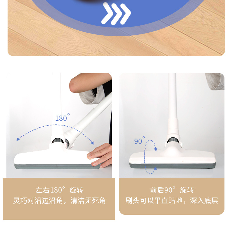 Cross-Border Car Vacuum Cleaner New Small Household Dust Collector Large Suction Cleaning Machine Wireless Handheld Vacuum Cleaner