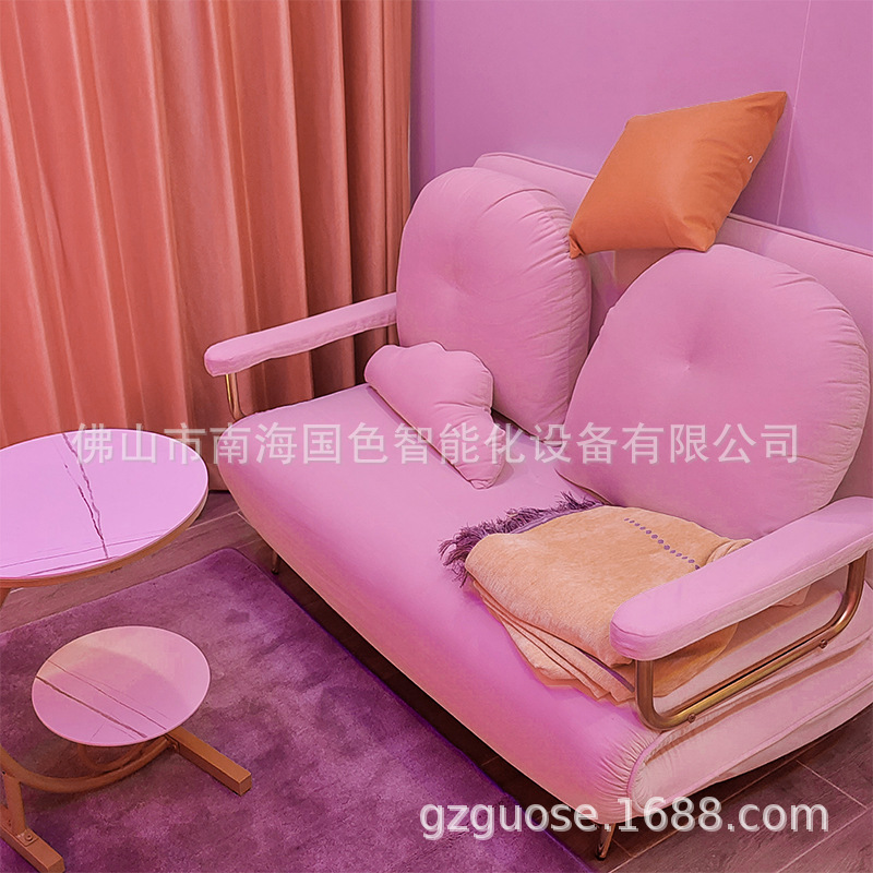 Waterside acampar al aire libre espacio cápsula chapa de aluminio Internet celebridad playa vacaciones Sol Sala móvil B & B camping Villa pequeña