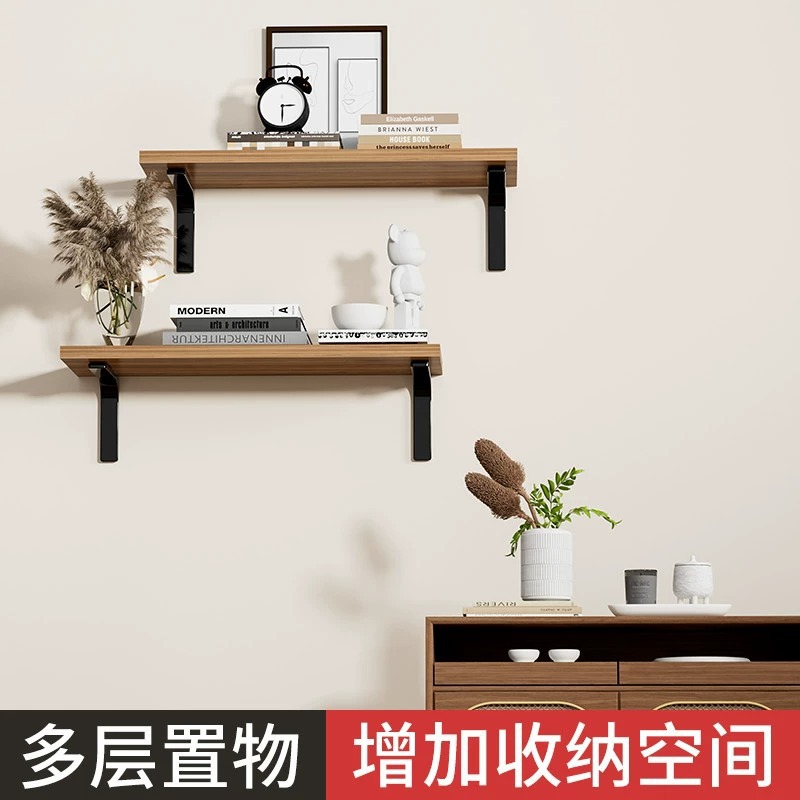 Stainless steel triangle bracket Wall shelf bracket angle iron angle code support frame household shelf support accessories generation hair