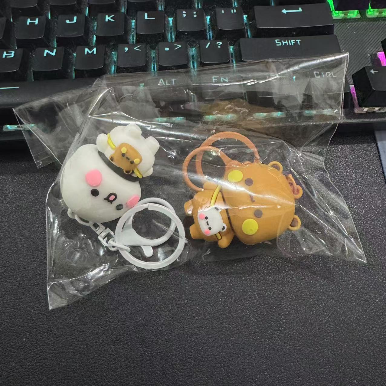 두부부 열쇠고리 [쌍]