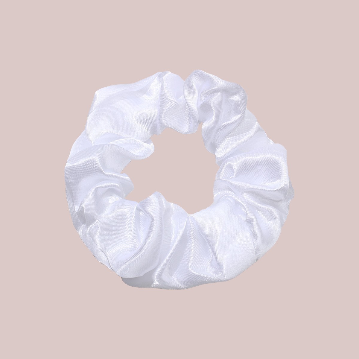Coletero Scrunchie de Satén de Alta Elasticidad