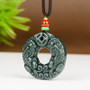 Protective amulet jade, buckle, pendant suitable for men and women, wholesale