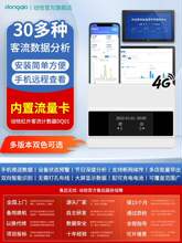 动恰客流计数器红外感应人流量统计双向人数门店商场景区WIFI