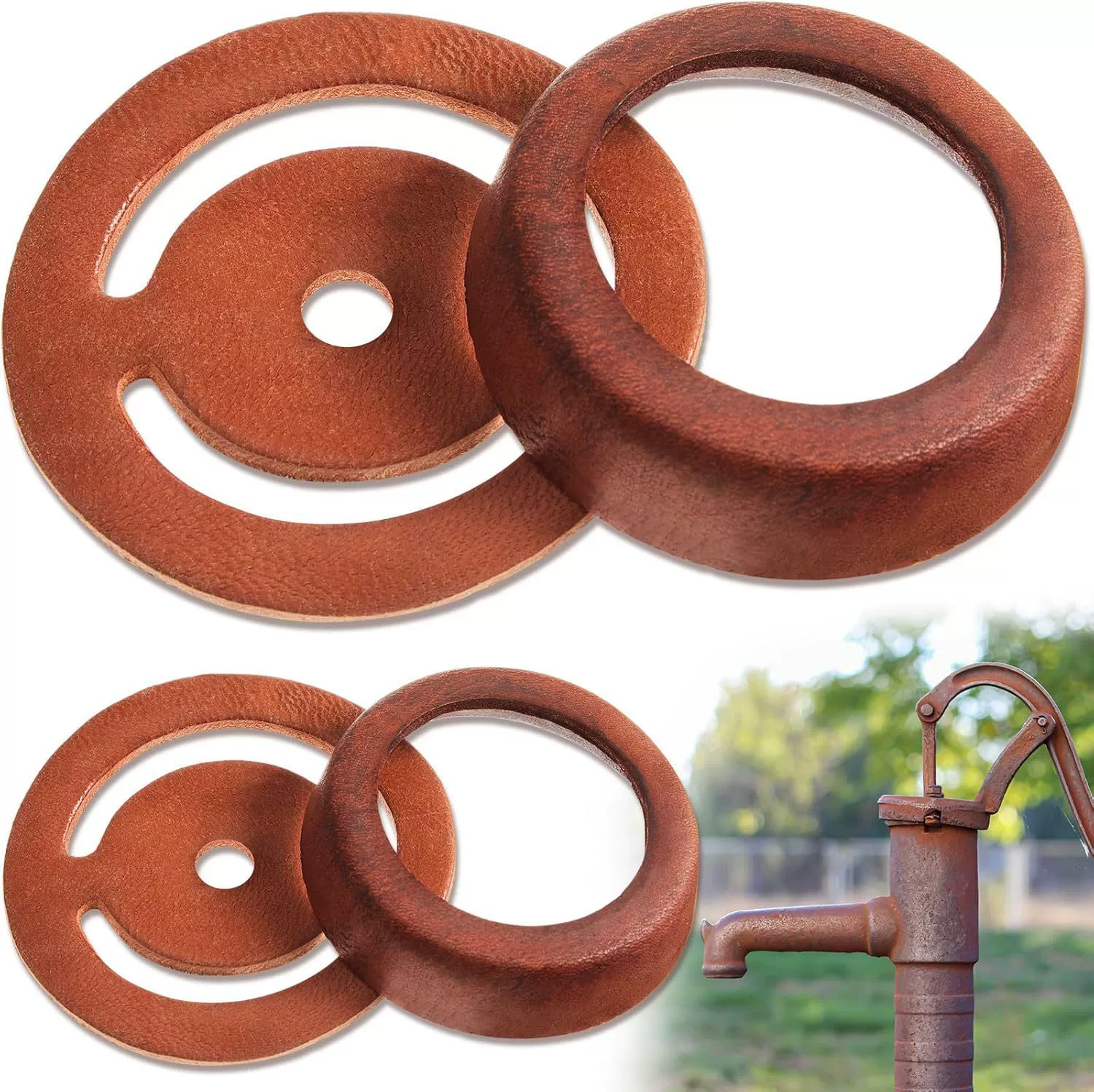 Трансграничная крафт-чаша Тип 75 ручной насос крафт-чаша размер резиновый коврик поршень останавливать коврик кожаная прокладка ручной качки насос аксессуары