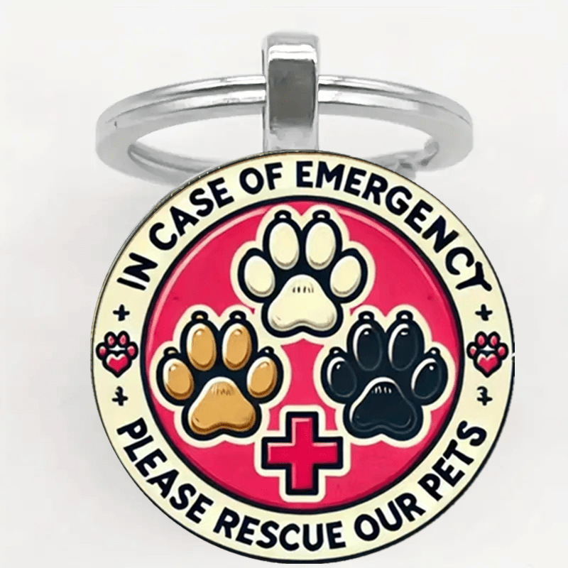 Emergency rescue pendant keychain ring pendant creative gift is a friend birthday gift