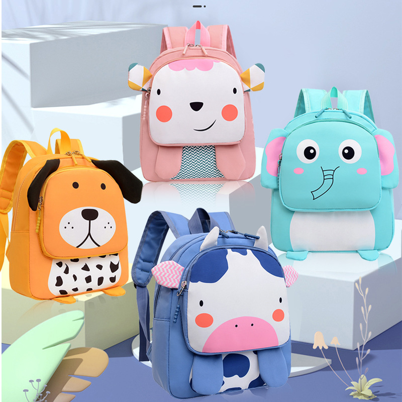 Mochila Escolar Infantil para Niños y Niñas de 2 a 7 Años, Diseño de Dibujos Animados, Estilo Moderno, Venta Directa de Comercio Exterior
