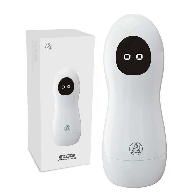 Кристальная Jimi Ideal Storm Aircraft Cup Boxed Plastic Masturbator Manual Vibrating Inverted Mold Adult Sex Toys